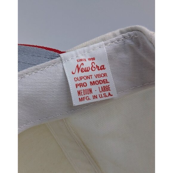 Cincinnati Reds 1990 World Series New Era Snapback Cap Hat VTG Vintage MLB - Picture 5 of 6